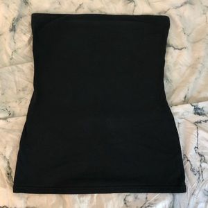 Slimming Black Tube Top